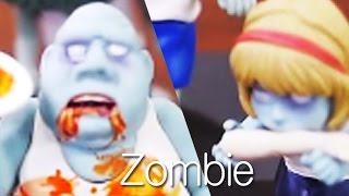 ゾンビガチャポン 캡슐 좀비 - 엉뚱한 좀비 시리즈 1탄 후르츠 좀비 2탄 캡슐토이 가챠폰 가샤폰