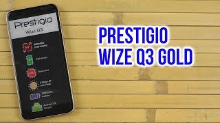 Распаковка Prestigio Wize Q3 Gold