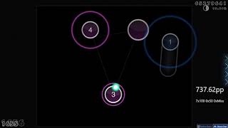 osu! | Varvalian | Haishita Shoujo wa, Haiyoru Konton [Desolate Soul] (8.08*) 98.42% 11Miss 539pp #1