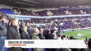 Leeds United fans singing WACCOE at Reading (27.11.10)