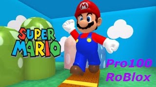 Pro100 RoBlox. Побег от Супер Марио! - Прохождение с 1 ошибкой! Игра как мультик, let's play.