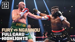 Tyson Fury vs. Francis Ngannou | Full Card Highlights