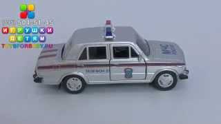 Коллекционная модель машины СССР ВАЗ LADA 2106 МЧС 1:34-39