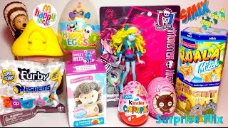 СЮРПРИЗЫ Игрушки - Monster High, ФЁРБИ Furby Mash'ems, ЮХУ, Коалы, СВИТ БОКС, Киндер Барби, ЗВЕРОПОЙ