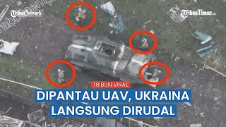 Markas Persembunyian Tentara Ukraina Dibombardir Militer Rusia
