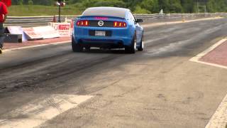 2013 Mustang PAxton Supercharged 10.43 @ 131.97