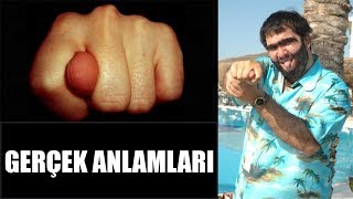 EL HAREKETLERİNİN GERÇEK ANLAMLARI
