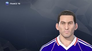 Y. Djorkaeff PES 2017 face & stats (France '98)