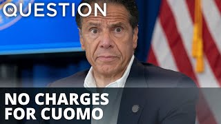 Former NY Gov Cuomo not to be charged despite credible allegations