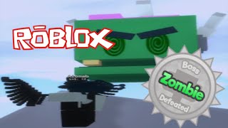 Zombie Boss Battle | Lab Experiment | ROBLOX