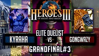 Герои 3 JO Duel Final Kyraha vs Gongwazy Elite Duelist HotA game #3