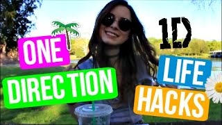DIY Life Hacks & Tips for Directioners! +Giveaway!!