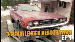 74 Dodge Challenger Restoration #1- Welcome to the Family!