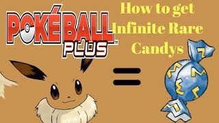 How To Get Infinite Rare Candy In Pokémon Let's Go Pikachu / Eevee!