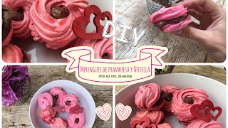 DIY para San Valentín: Merengues de frambuesa