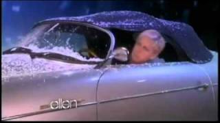 Justin Bieber Mistletoe with Ellen + JB's Reaction.