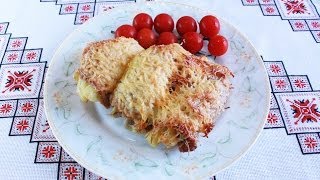 Мясные рулетики с картошкой и сыром в духовке Крученики с картошкой Свинина а ля по французки