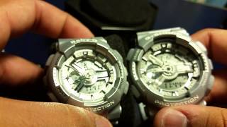 G Shock All Silver GA110BC-8