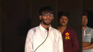 BT FELICITATION FUNCTION 2017 : AKSHAT CHUGH (AIR 2) AND HIS PARENTS