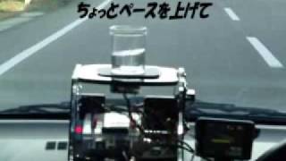 コップの水がこぼれない車載テーブルをarduinoで