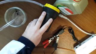 Проверка китайского насоса по откачке масла с Aliexpress