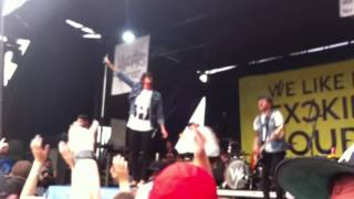 Sleeping with Sirens-Better off dead- Warped tour 2016 Atlanta Georgia