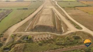 Viaduct Suplac,Dolea si organizare de santier la Abram sI Chiribis