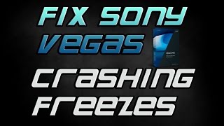 Sony Vegas Pro 14 - How To Fix All Crashes & Freezes
