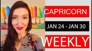 CAPRICORN WEEKLY LOVE WILL MAKE YOU JUMP FOR jOY!!! JAN 24 TO 30