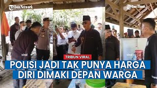 Perwira Polri Diam Saja Anggota Polisi Dimaki-maki Pimpinan Pondok Pesantren Al Zaytun