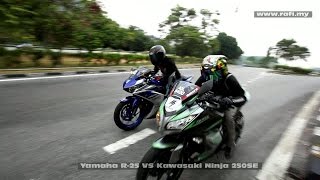 Yamaha R25 VS Kawasaki Ninja 250SE