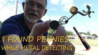 metal detecting using the bounty hunter lone star pro