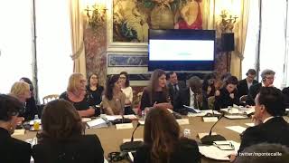 Emma Watson at #G7Equality meeting in Paris, France. (May 9, 2019)