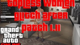 GTA Online Topless Women Glitch after Patch 1.11!