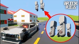 Бомбы УПАЛИ НА МАШИНУ Brick Rigs