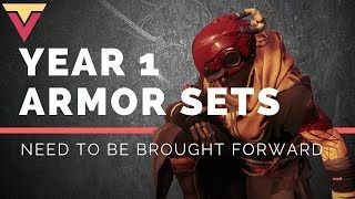 Year 1 Armor Sets Brought Forward