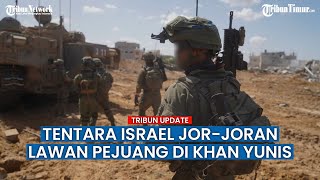 Pasukan Pertahanan Israel Gempur Habis Tentara Hamas di Lingkungan Hamad dan Barat Khan Yunis
