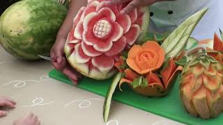Fruit Carving by Miguel