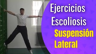 Tabla ejercicios escoliosis - Suspensión lateral