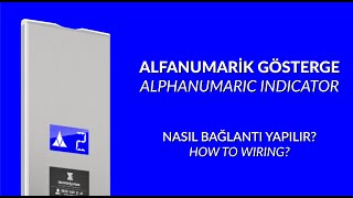 Deltatek Asansör® Alfanumarik Gösterge Bağlantısı Nasıl Yapılır? (GREYKOD)