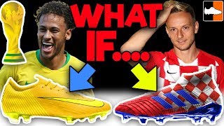 What If Boots Had To Match Team's ?⚽ WORLD CUP Kits?!