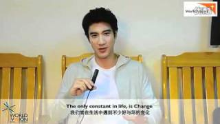 Message from World Vision Malaysia's 15th Anniversary Ambassador- Wang leehom 王力宏 6.10.2011