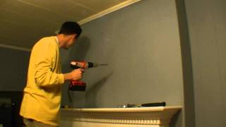 rocketfish tv wall mount install and review