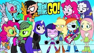 Teen Titans Go! Color Swap Raven Transforms My Little Pony MLP Surprise Egg and Toy Collector SETC