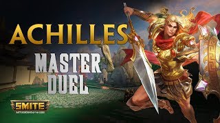 SMITE! Achilles, Buscando la early pressure! Master Duel S5 #152