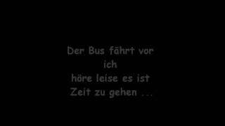 Bisou - Die erste Träne lyrics