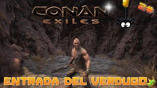 CONAN EXILES 2# - CUEVA ENTRADA DEL VERDUGO + SIDERITA