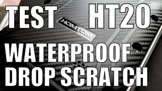 Homtom HT20 waterproof test/drop test/scratch/screen/display/sound speakers under water/camera