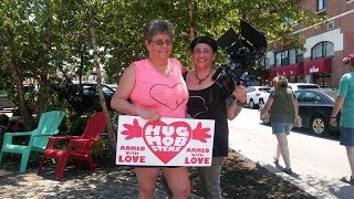 Hug Mobsters Armed with Love