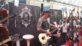 Сергей Маврин(Sergey Mavrin) NAMM RUSSIA 2013 Mayones Guitars pt.3